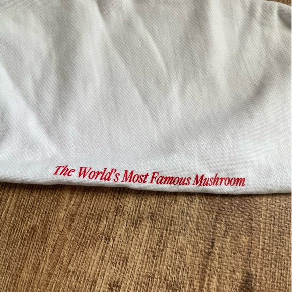 WeedGreen Amanita Muscaria Mushroom Printed Graphic Sweater Size Large - Picture 4 of 6